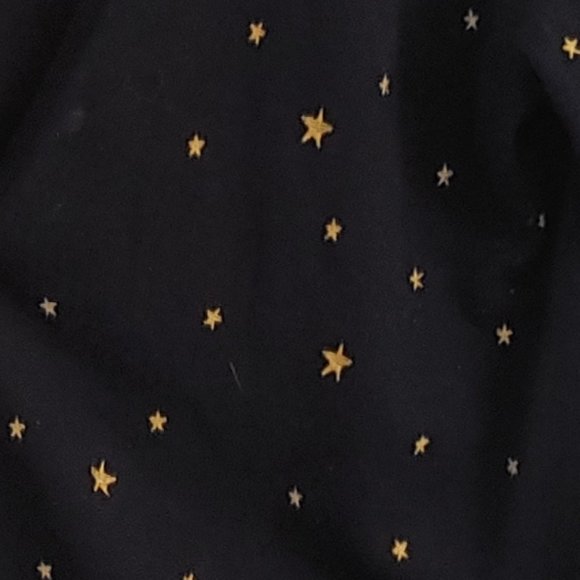 Old Navy Embroided Gold Star Navy Blue button up Cardigan - Picture 3 of 4